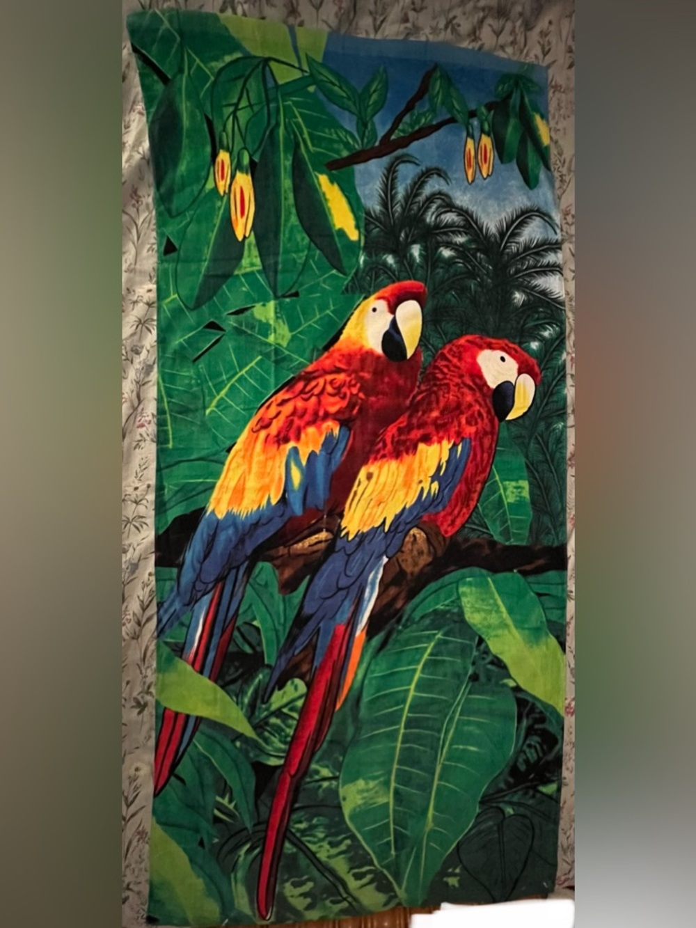 Juicy Couture Animal Print Beach Towel